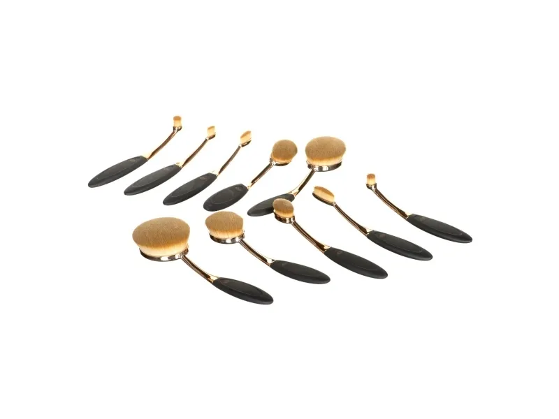 RIO Beauty A set of 10 make-up brushes