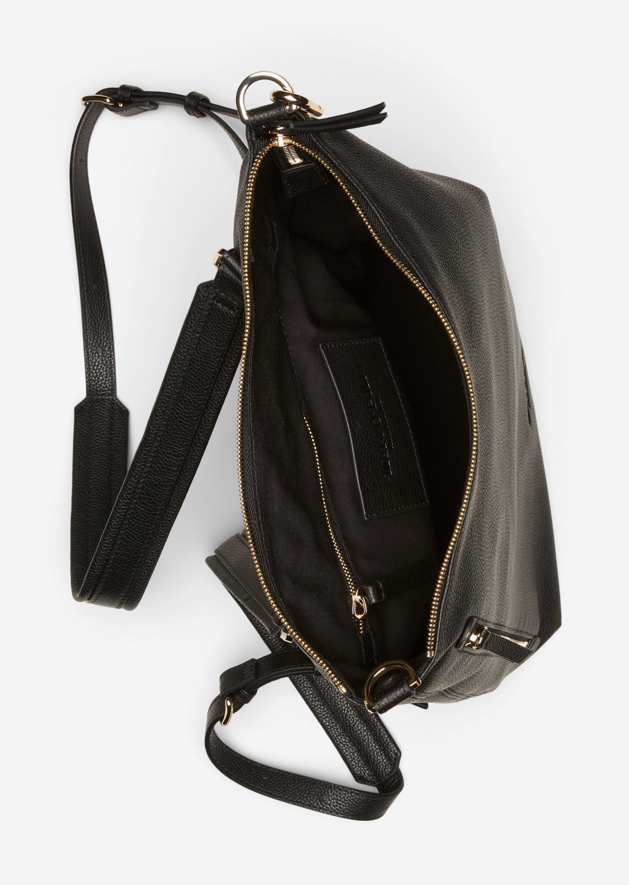 Rucksack medium aus edlem Rindleder mit Struktur