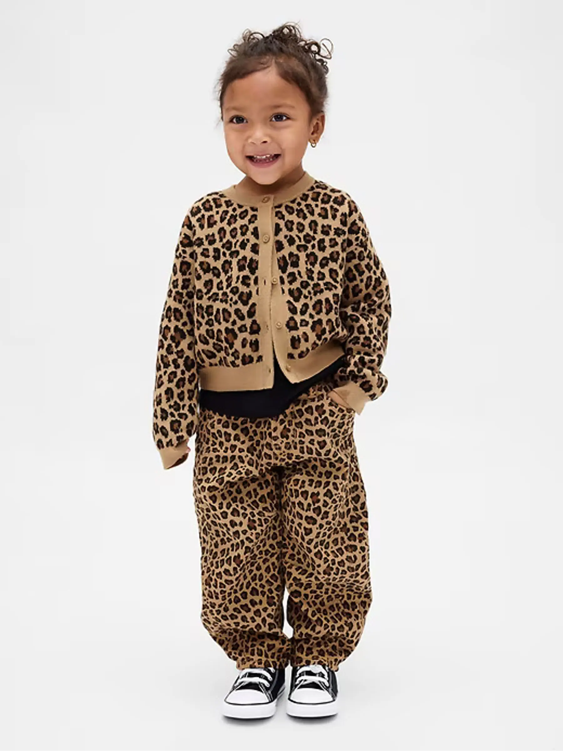 Gap Leopard Print Horseshoe Jeans (6mths-5yrs)