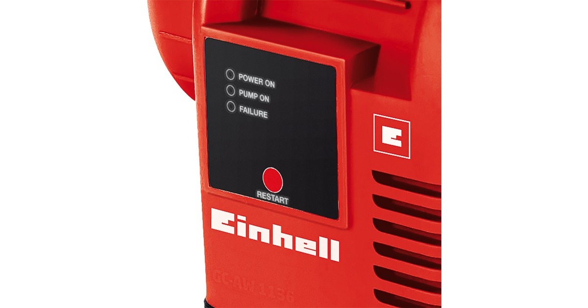 EINHELLHuiswaterautomaat GC-AW 9036 pomp  (Rood/zwart)