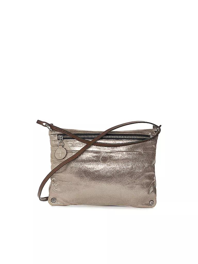 INA KENT Ledertasche - Mini Bag MOONSTRUCK ed.2 silber