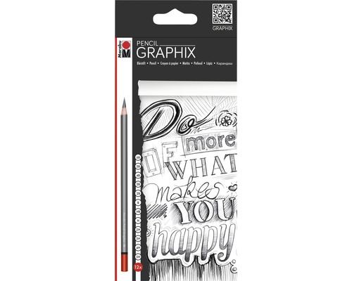 Marabu Pencil Graphix-potloden, 12-pack