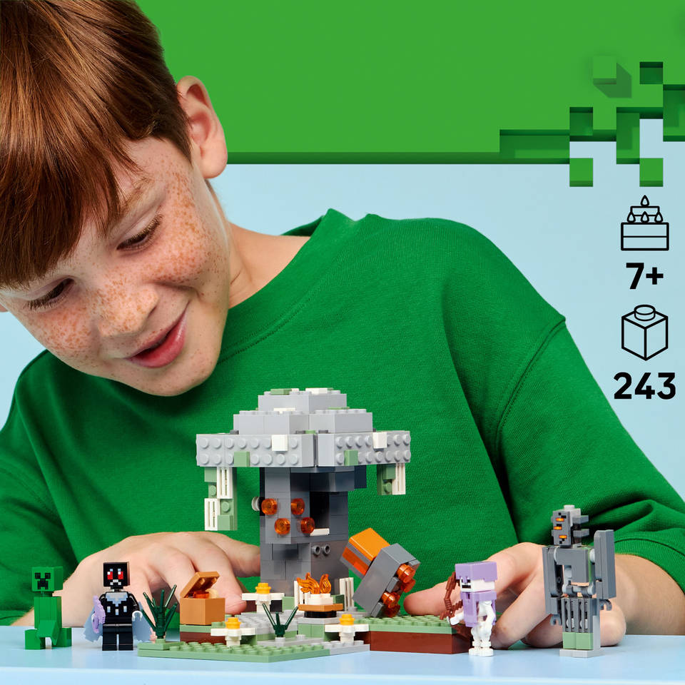 LEGO Minecraft de bleke tuin 21586