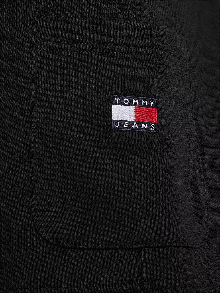 TOMMY JEANS Sweatshorts schwarz