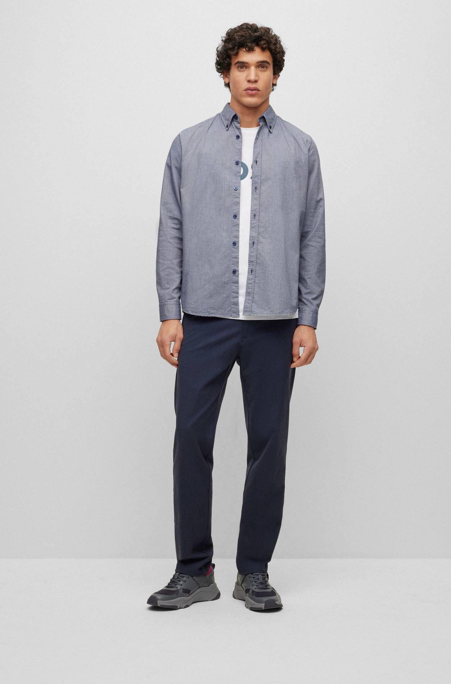 BOSS| Herren Hemd RICKERT Regular Fit