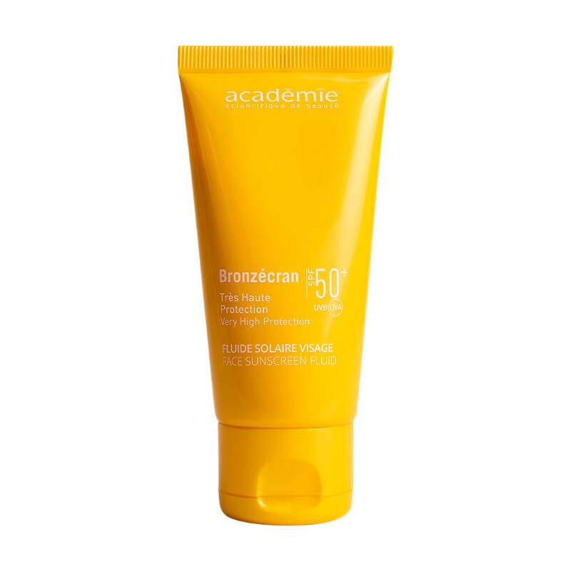 Fluide solaire visage spf 50+ Bronzecran Académie Scientifique de Beauté 50ml