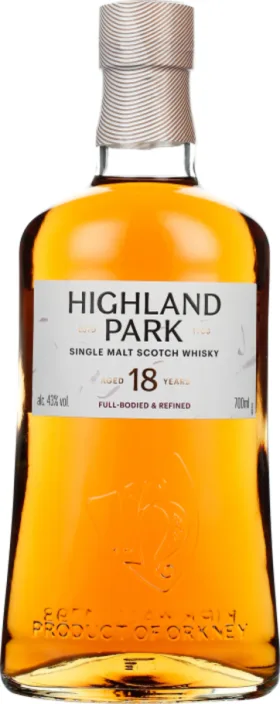 HIGHLAND PARK 18 YEARS SINGLE MALT 70CL