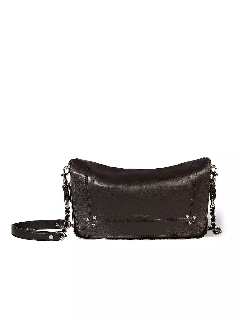 JEROME DREYFUSS Ledertasche - Mini Bag BOBI Small schwarz