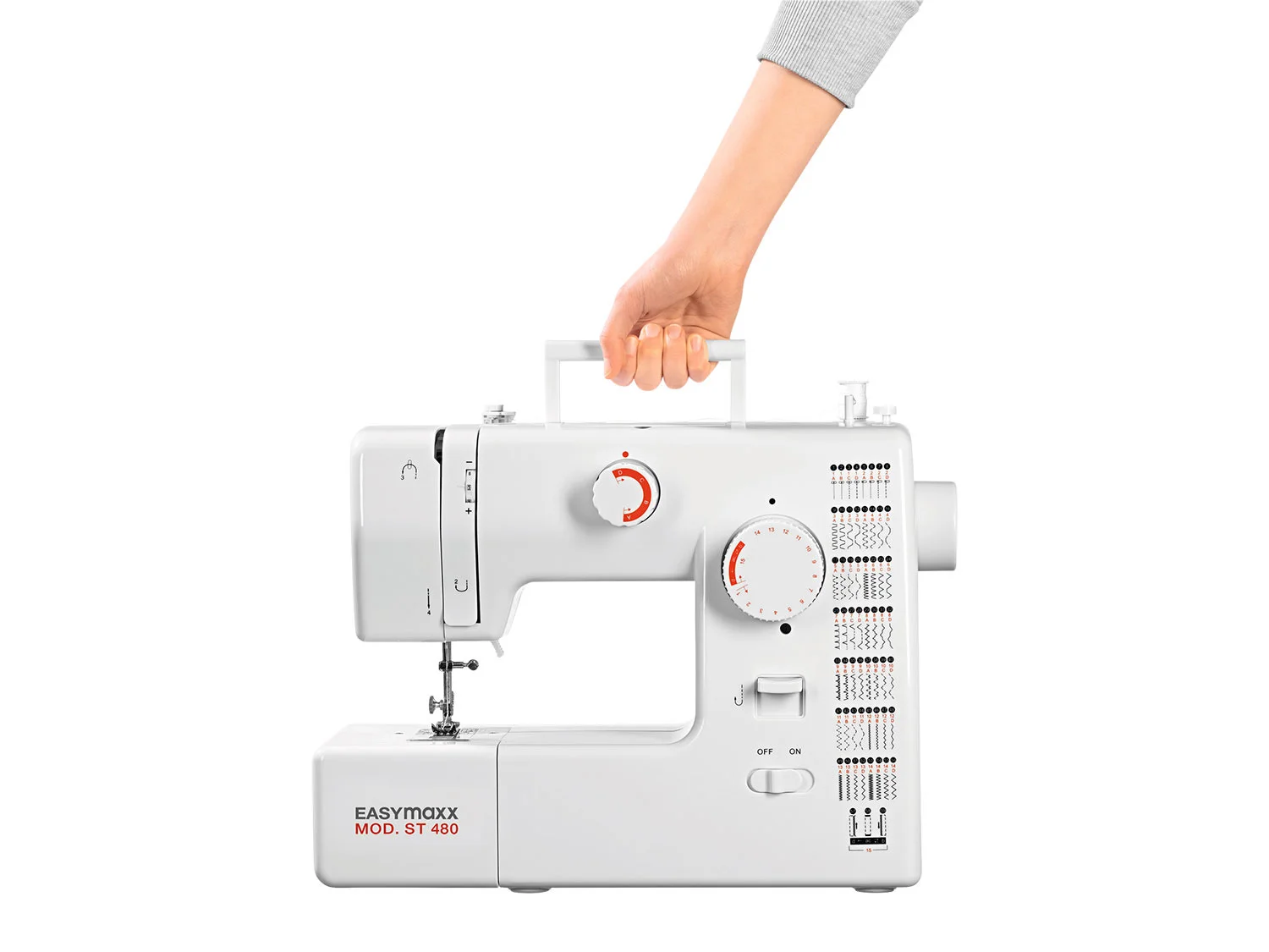 EASYmaxx Elektrische N&auml;hmaschine &raquo;Mod. ST 480&laquo;