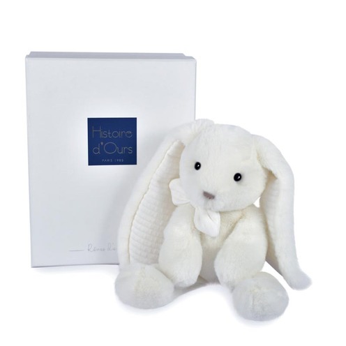 Preppy Chic Lapin Blanc 30 cm - HISTOIRE D'OURS