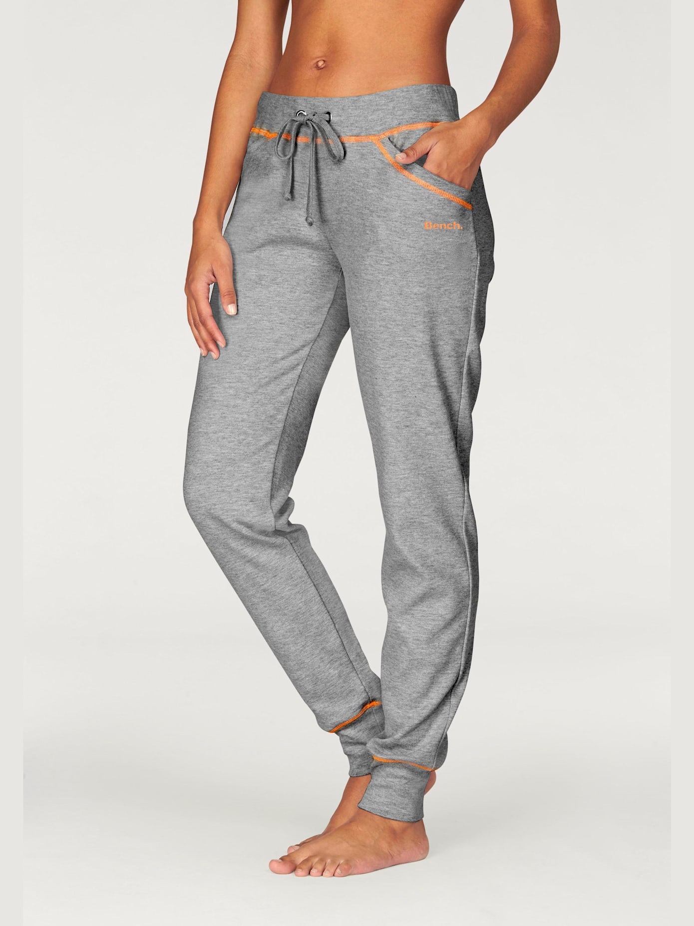 Pantalon détente sportif avec poches fendues