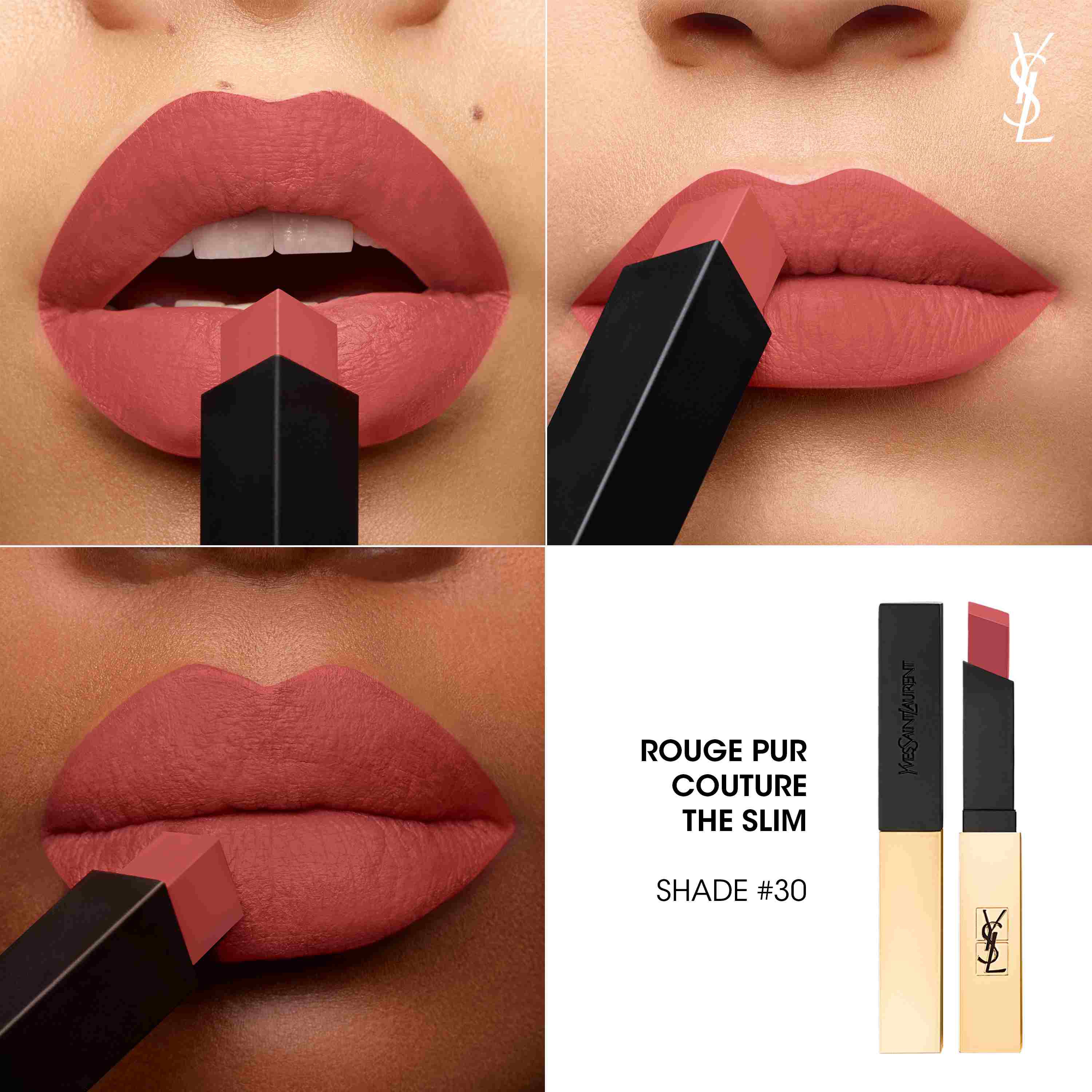 Rouge Pur Couture The Slim  Rouge à Lèvres Ultra-Mat - 30_Nude_Protest