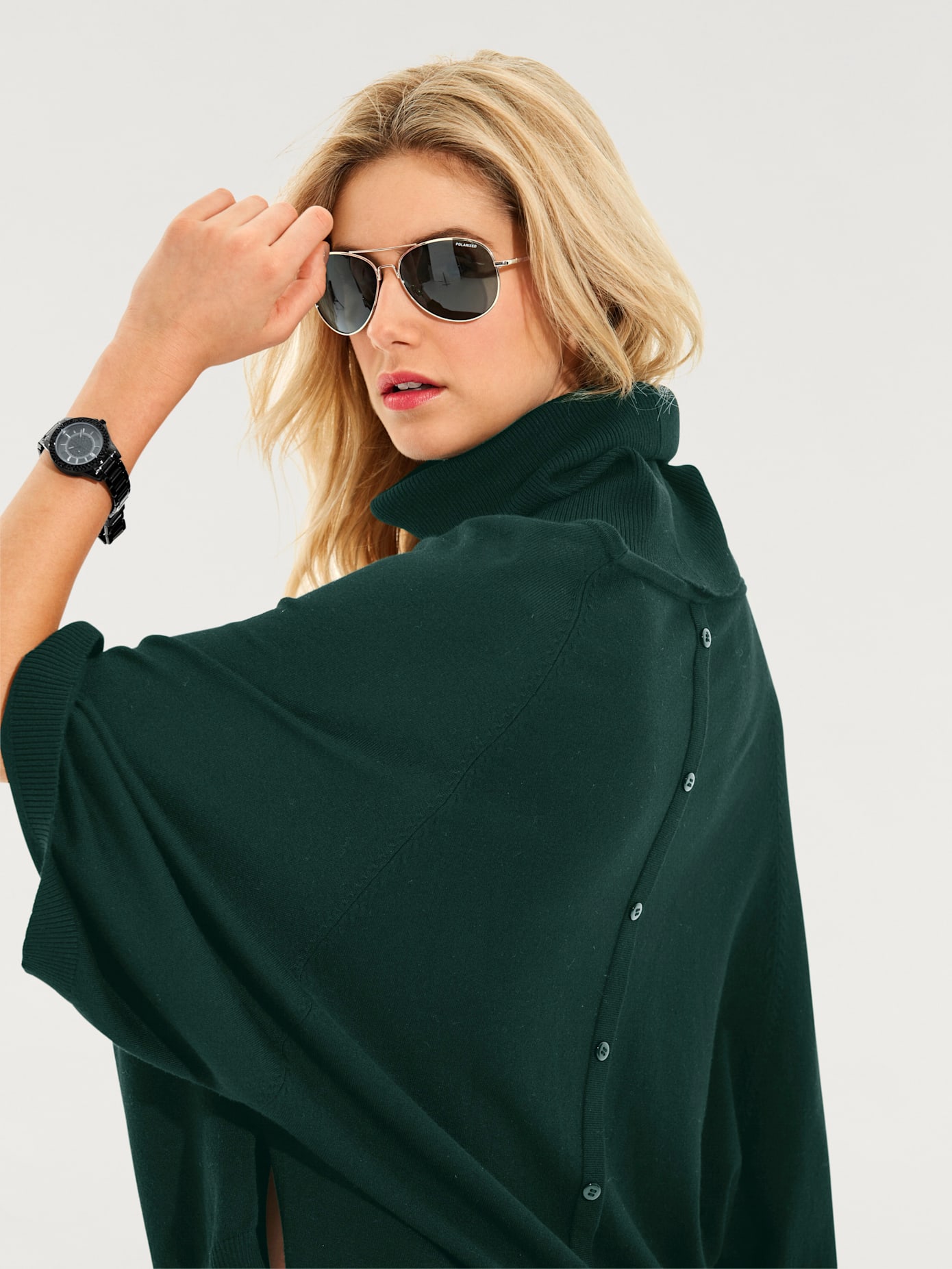 Ensemble de pulls look ample tendance, manches chauve-souris