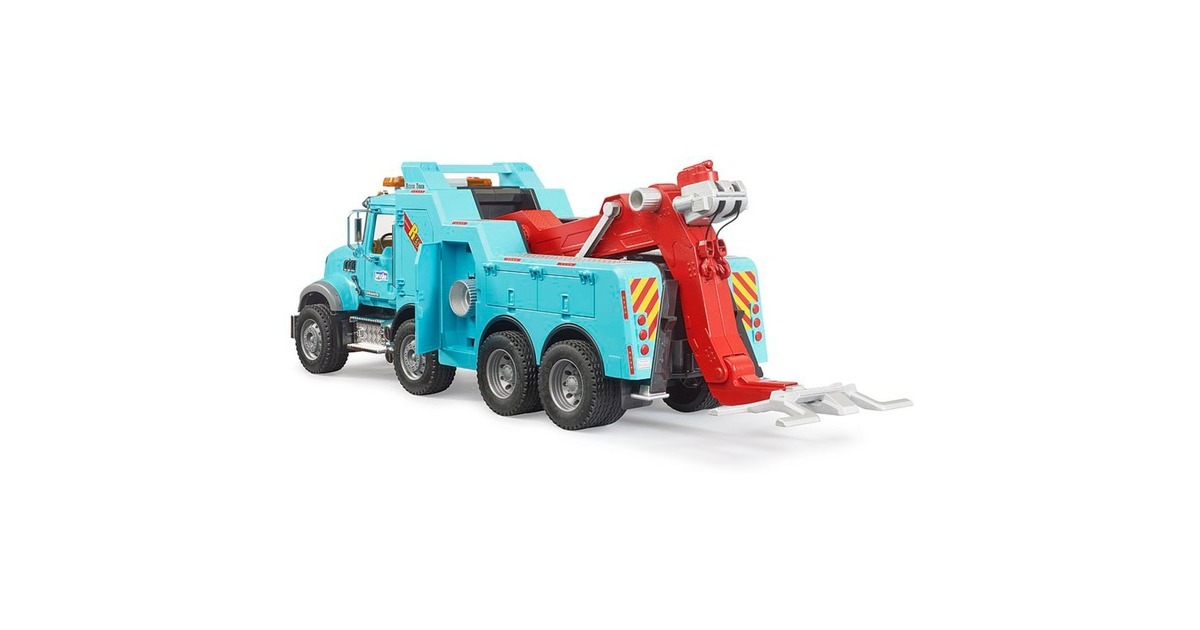 bruderMACK Granite Bergings- en Sleepwagen met licht- en geluidsmodule Modelvoertuig  (02831)