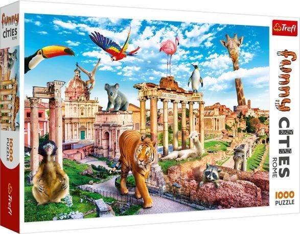 Wilde Tiere in Rom (Puzzle)