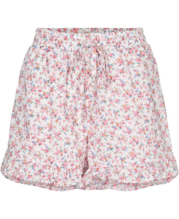 HUNKØN Cecilia Shorts White floral