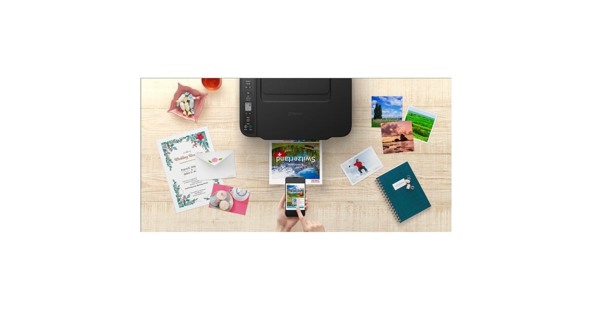 CanonPIXMA TS3750i all-in-one inkjetprinter  (Zwart, Scannen, Kopiëren, Faxen, Wi-Fi, Cloud)