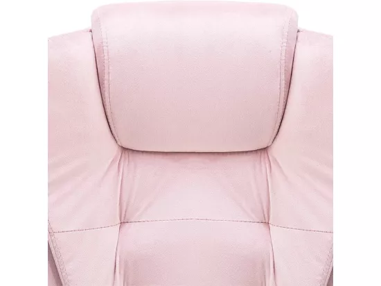Chaise de bureau de massage Rose Velours