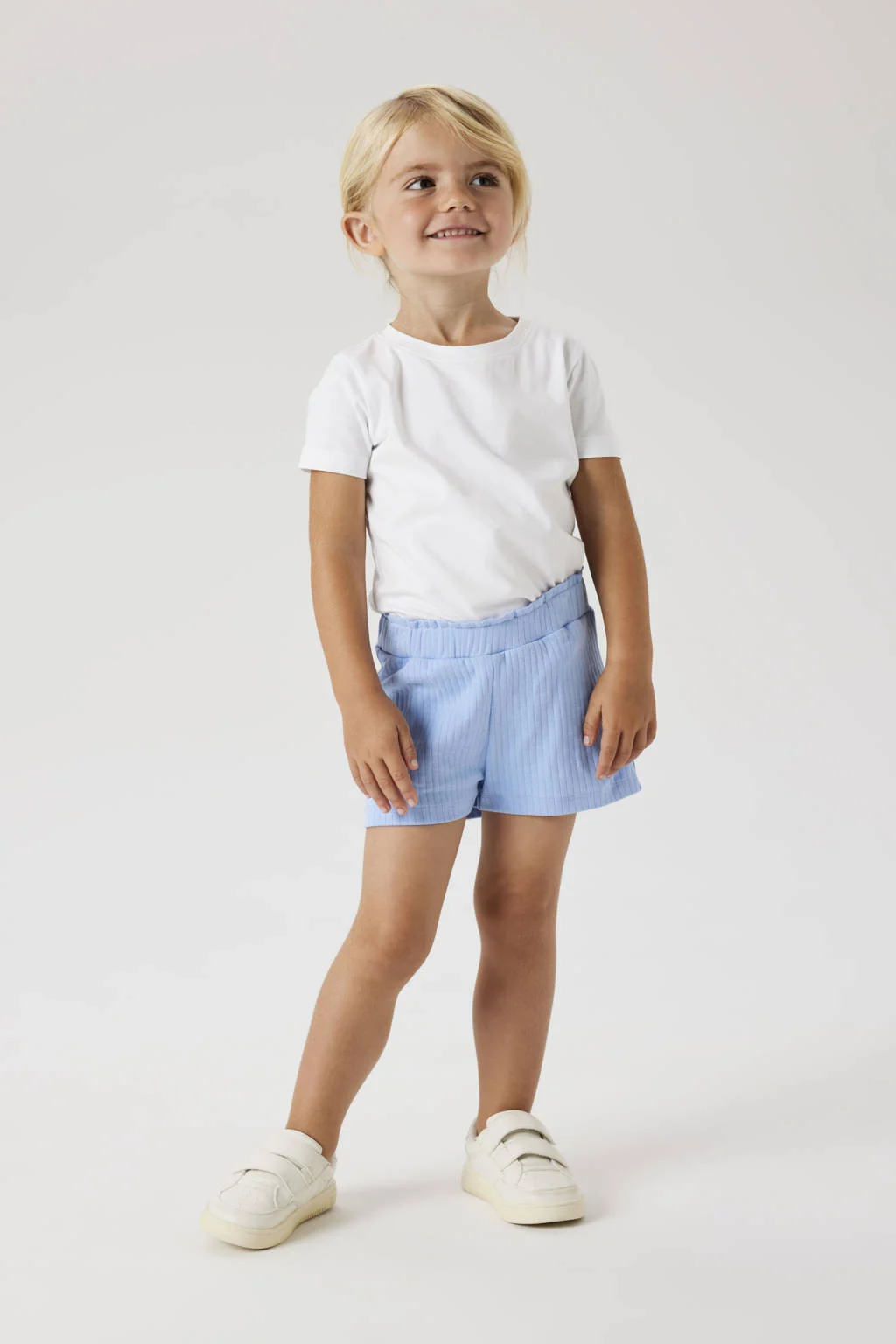 NAME IT casual short lichtblauw