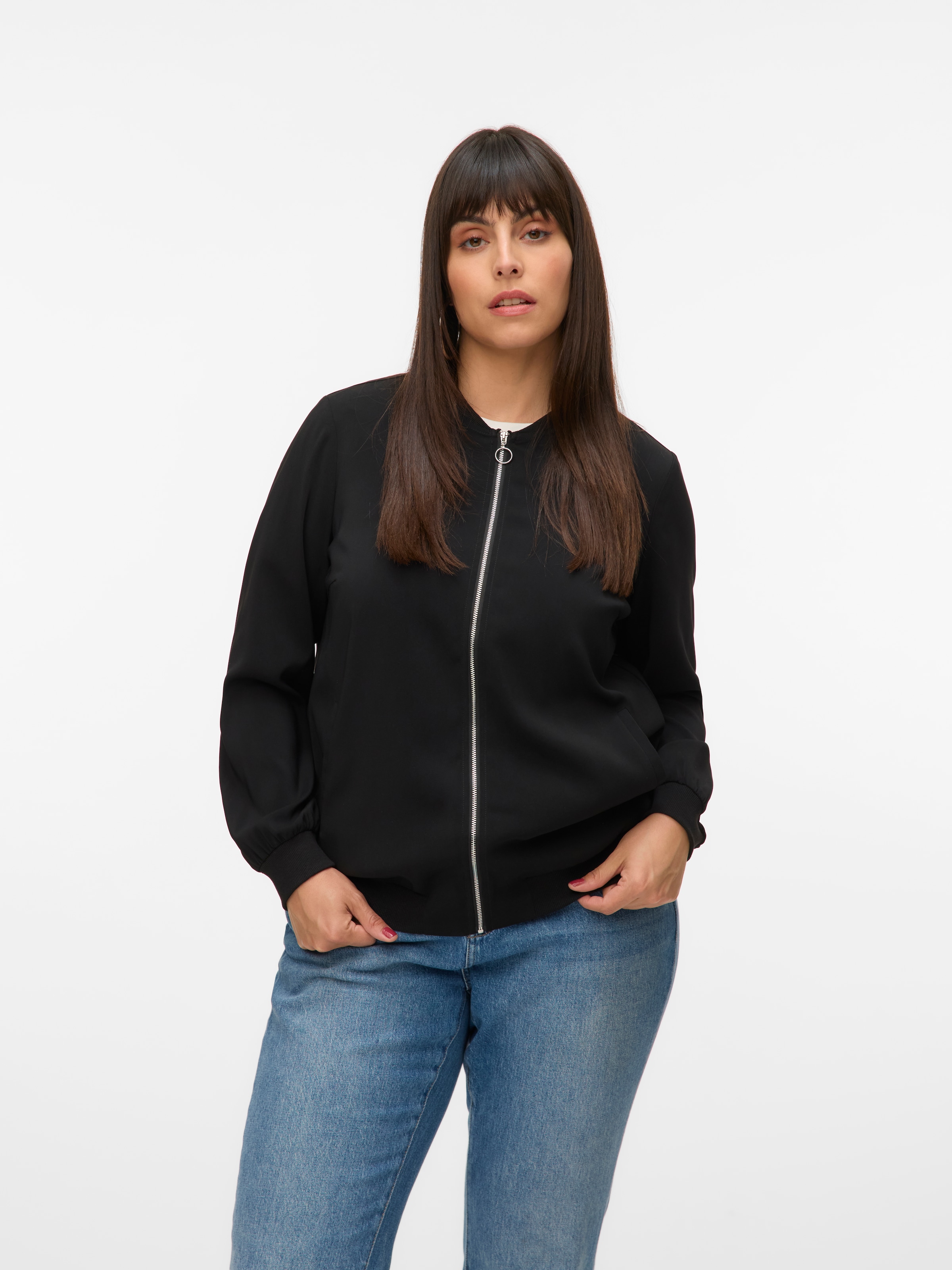 Vero Moda Curve Bomberjacke »VMCCOCO L/S BOMBER GA NOOS CUR«