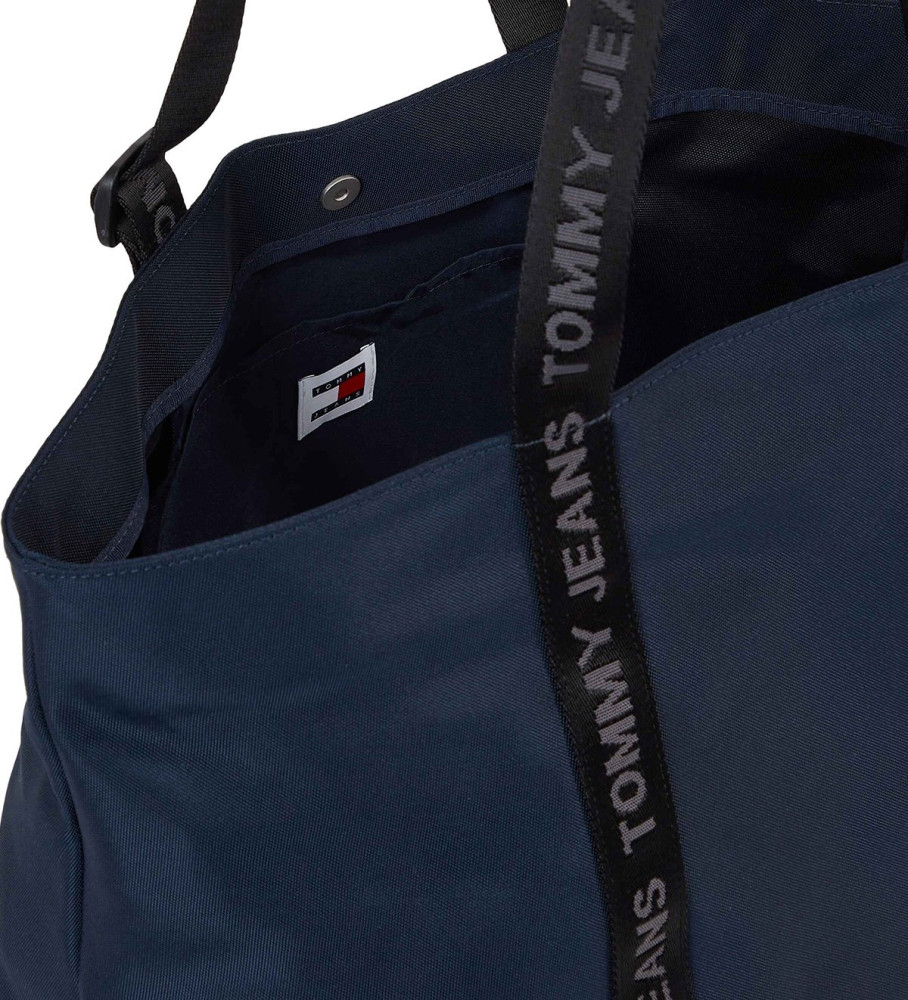 Bolsa Tote Essencial Diária Tommy Jeans azul-marinho