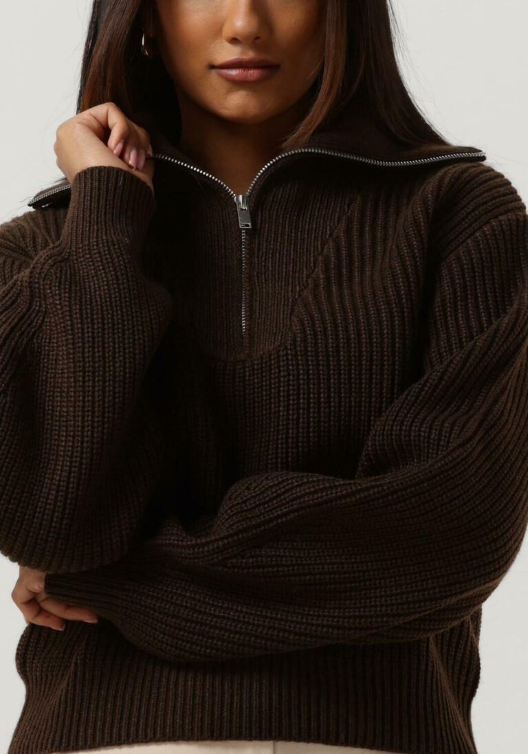ENVII bruine envii trui enpixel ls knit 5250
