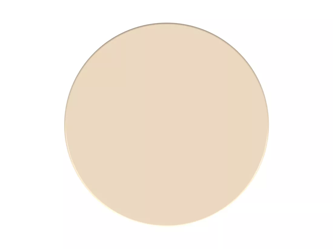 Table d'appoint en métal - Beige - ZOLIMI