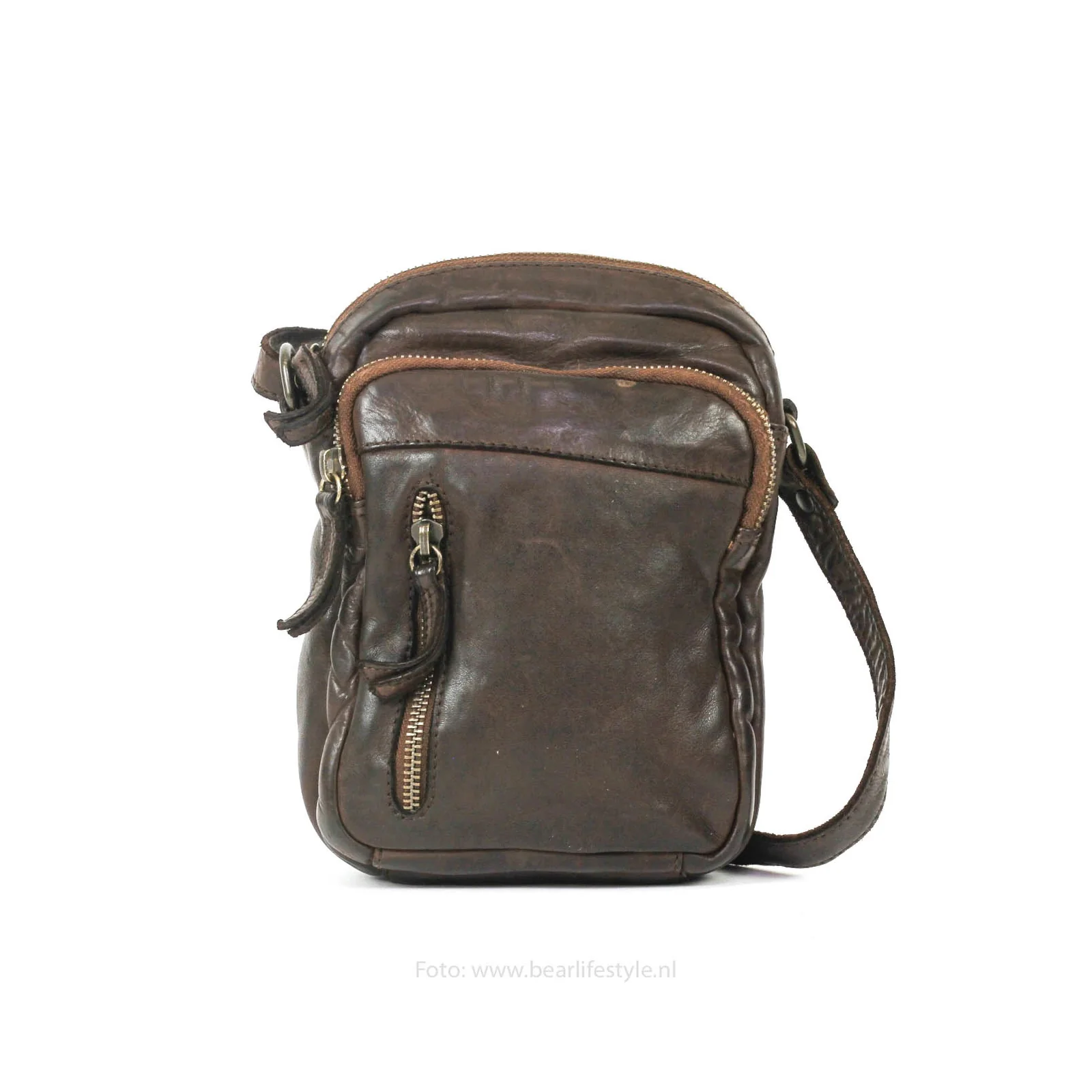 Bear Design Cow Lavato Schoudertas Karin Brown CL5243
