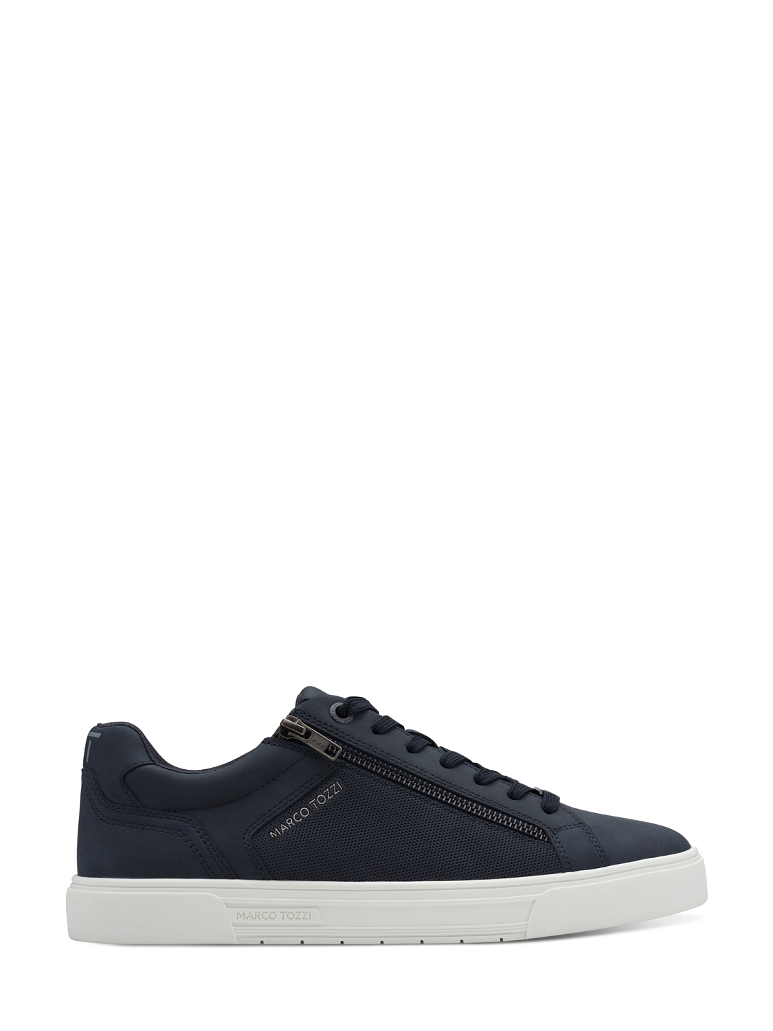 Marco Tozzi Navy Zip Sneaker