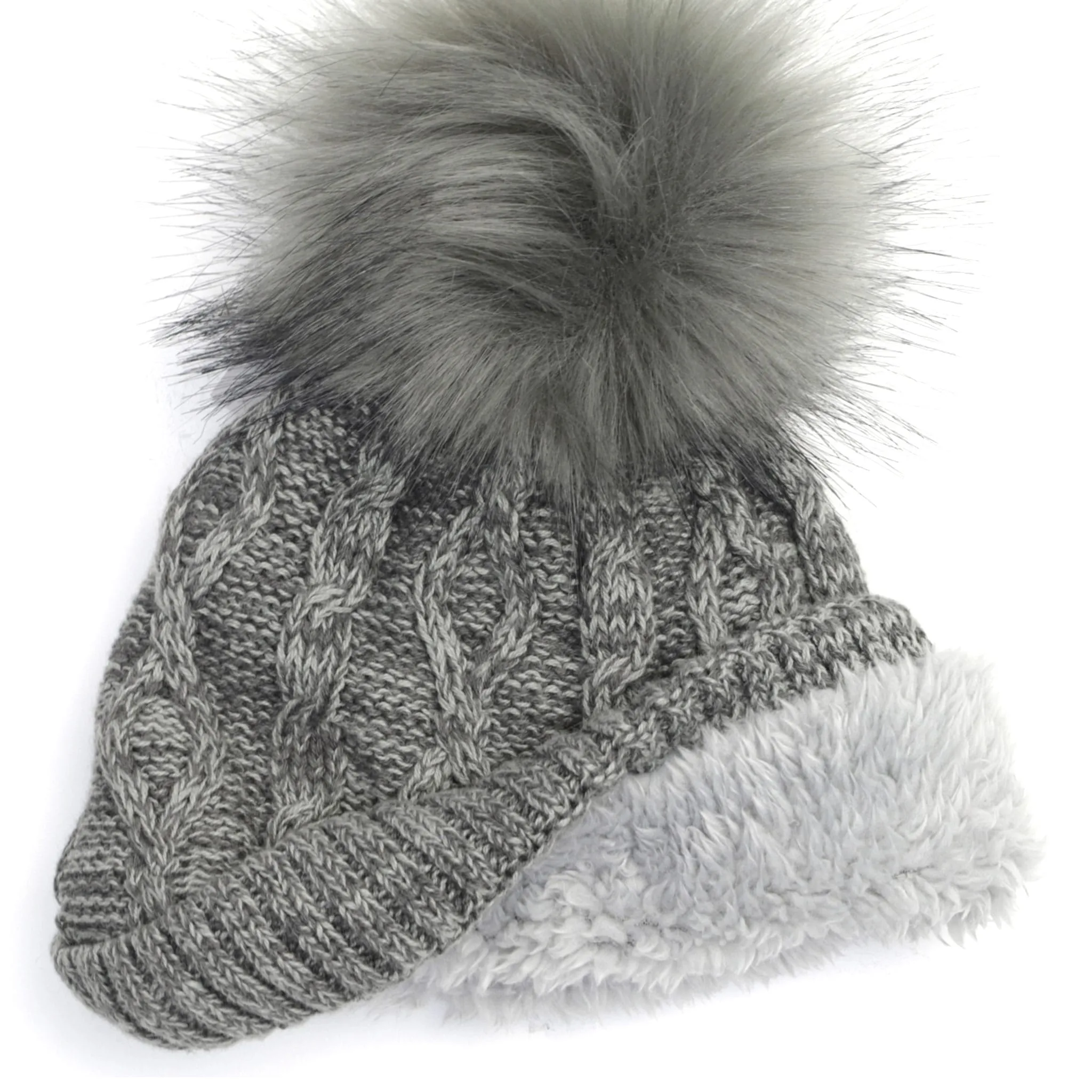 Calikids Tuque Pompon en Tricot 0-18mois