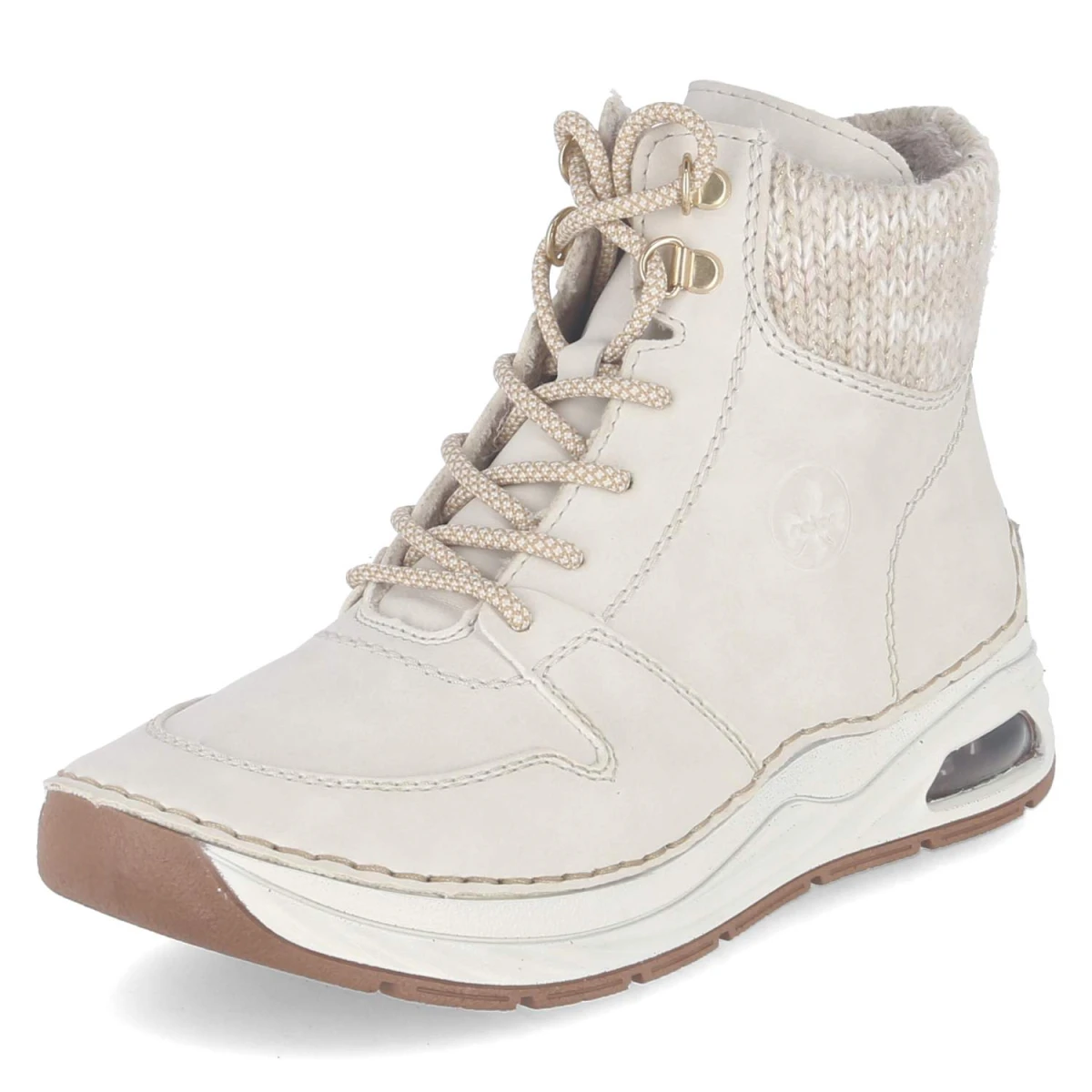 RiekerSchnürstiefeletten - BEIGE