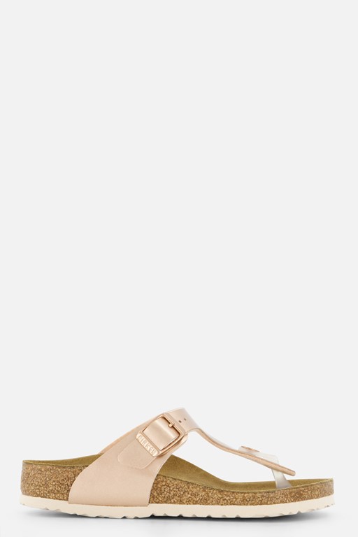 Birkenstock Gizeh Slippers brons Synthetisch