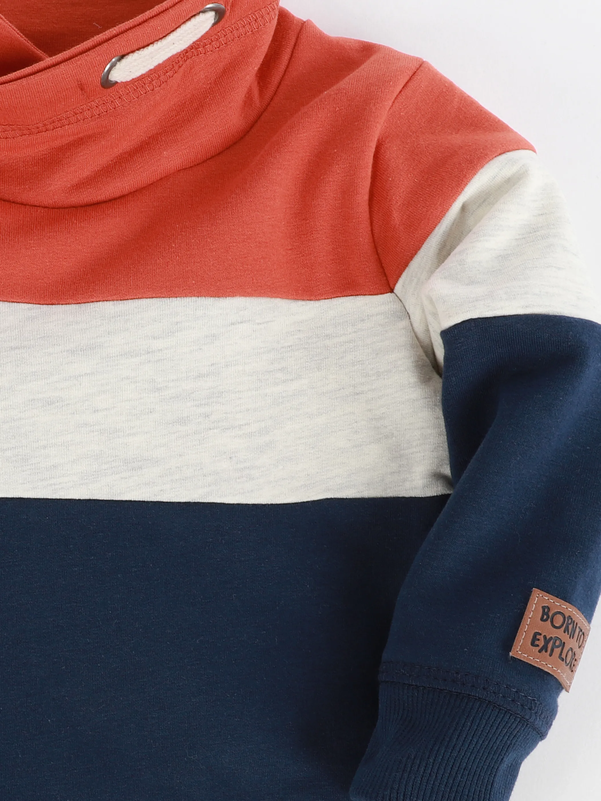 Baby Jungen Pullover mit Stehkragen