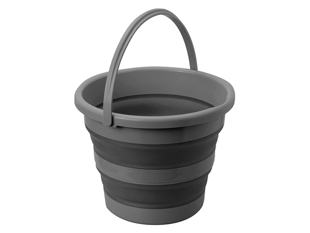 Brunner Drum 15 Fold opvouwbare emmer - Black/Grey