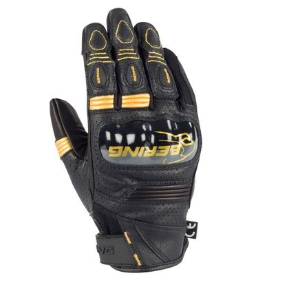 Gants Bering LADY AXEL - Noir / Jaune