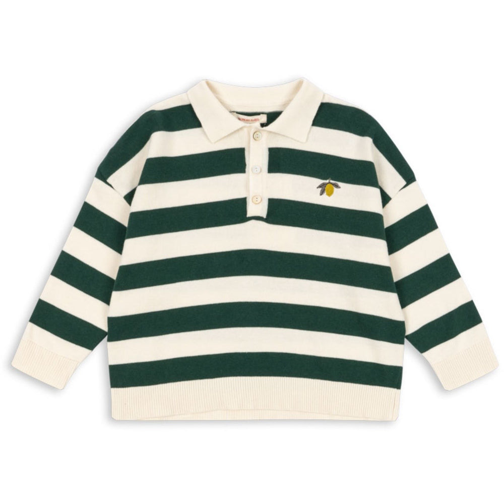 Køb Konges Sløjd Pine Grove Stripe Manis Strik Polo