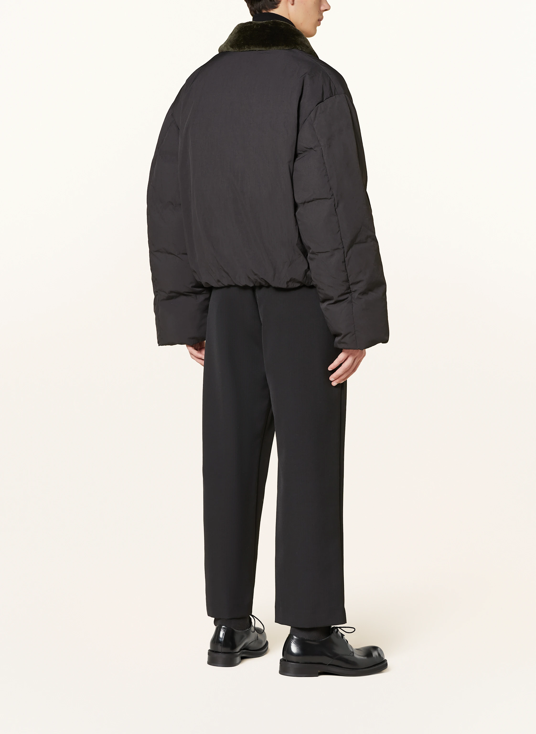 Nanushka Daunenblouson ZACHARIE mit Kunstfell
