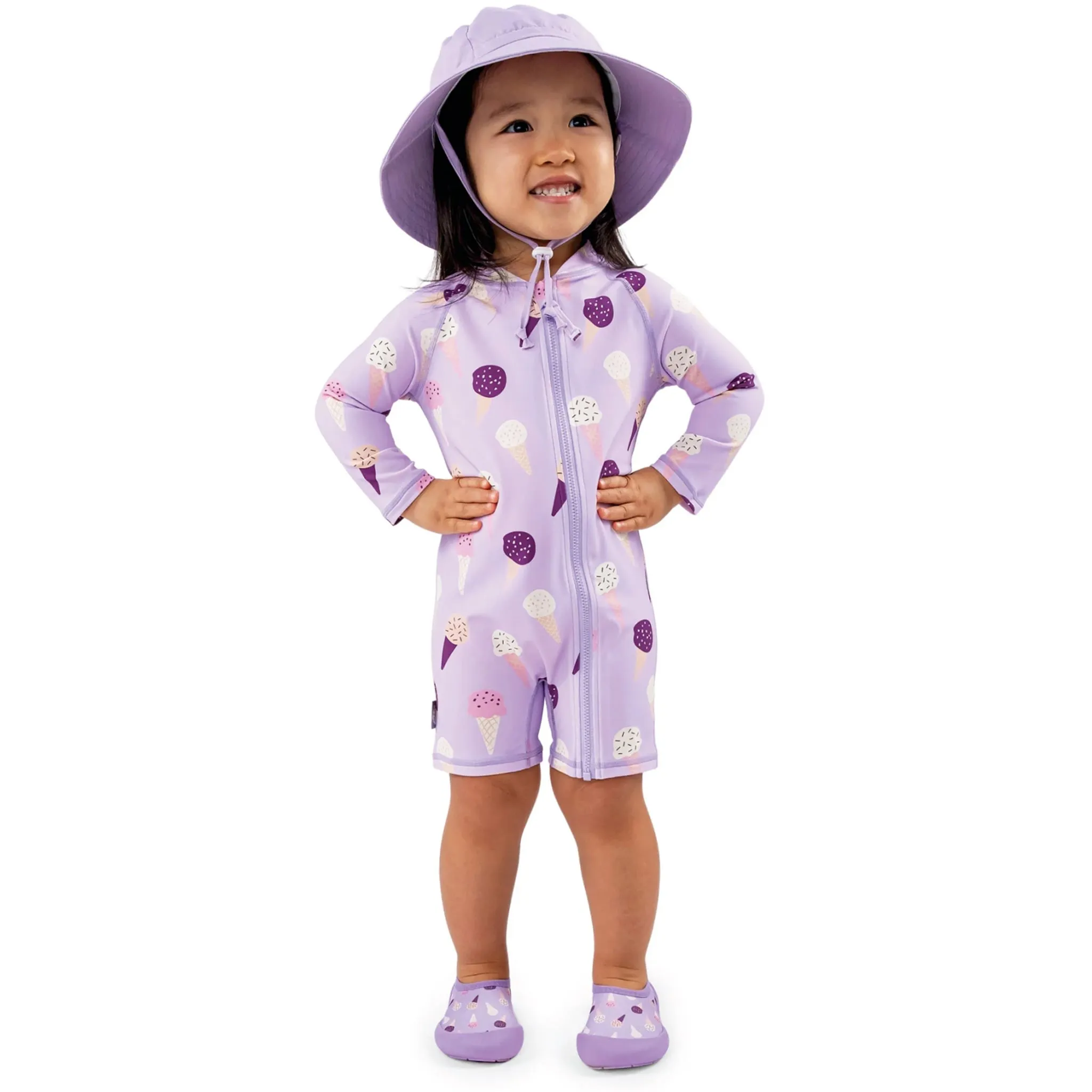 Jan & Jul Maillot UV Crème Glacée 2-3ans