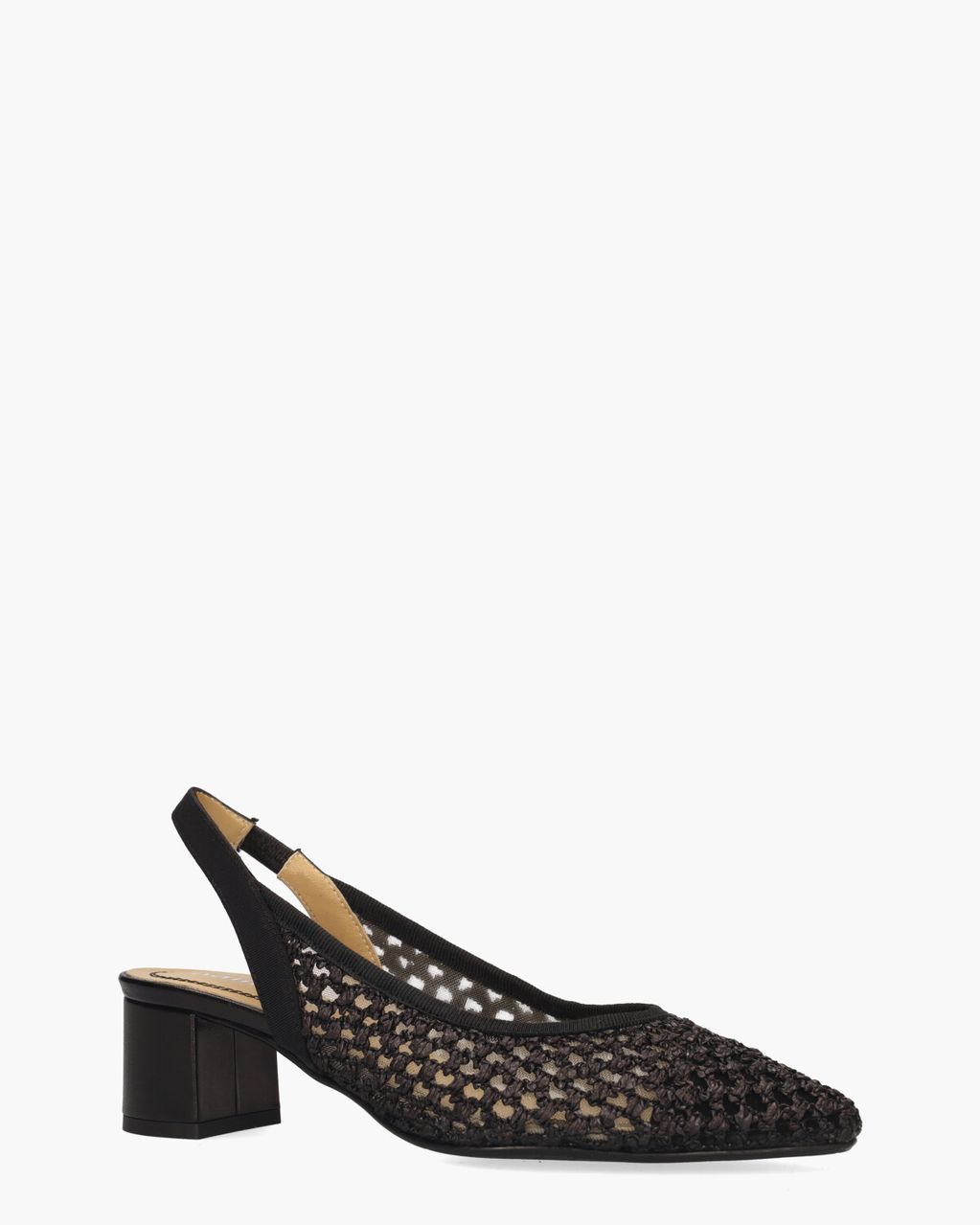 Nalini 24E049A Zwart Dames Slingbackpumps
