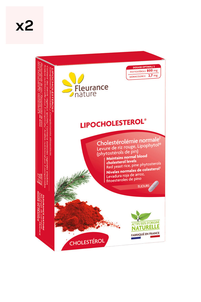 Lipocholestérol - Cholestérolémie normale - 30 jours