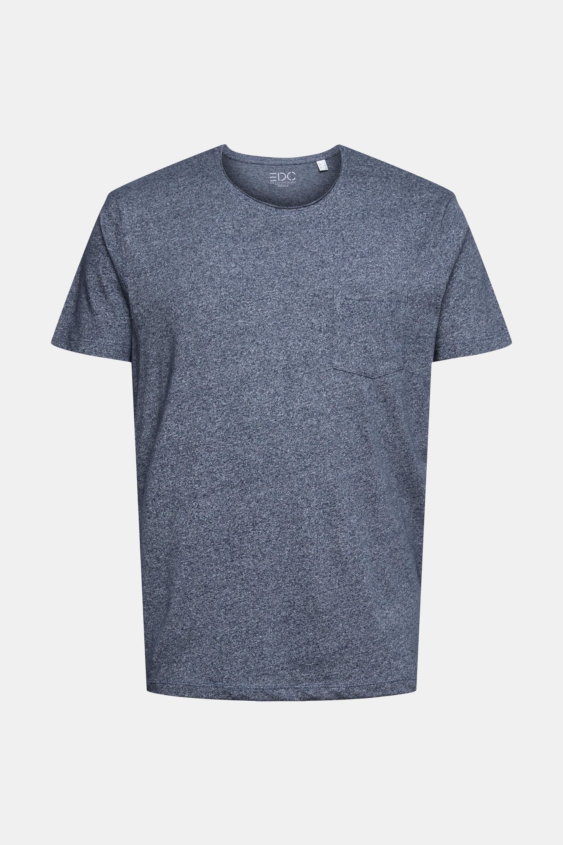 En matière recyclée le t-shirt en jersey chiné