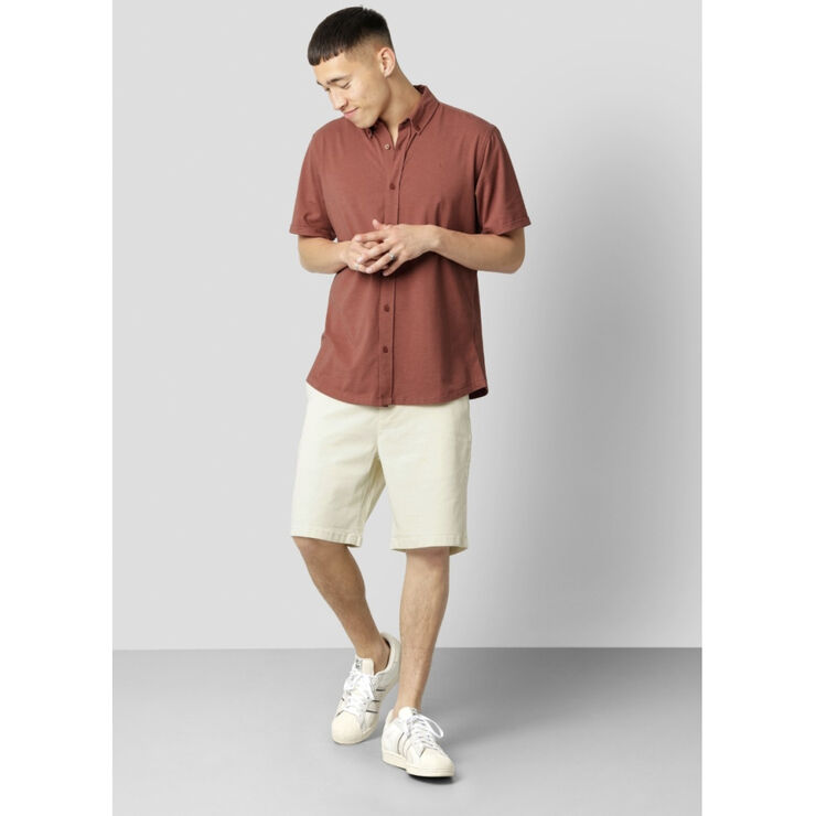 Clean Cut Copenhagen Milano Twill Shorts Ecru