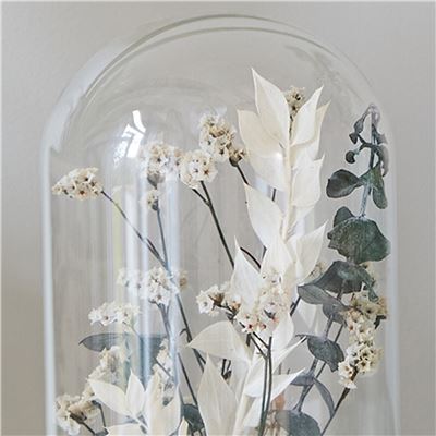 Cloche décoration végétale