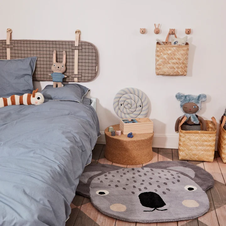 OYOY - Kinderteppich Ø 95 cm, Löwe