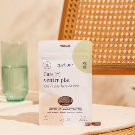 Epycure Laboratoire Cure ventre plat 3 mois