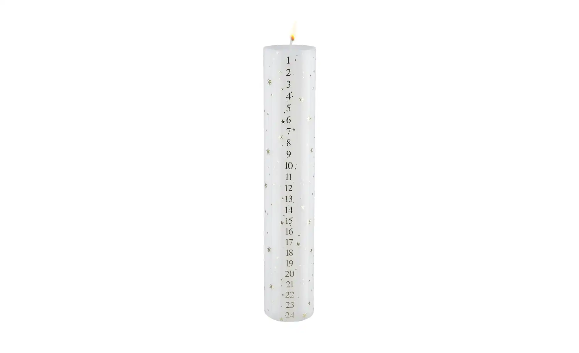 Adventskalenderkerze