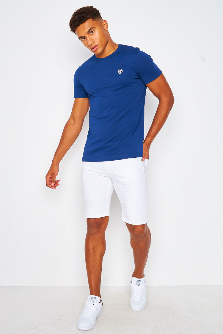 Short en jean blanc Brentiny