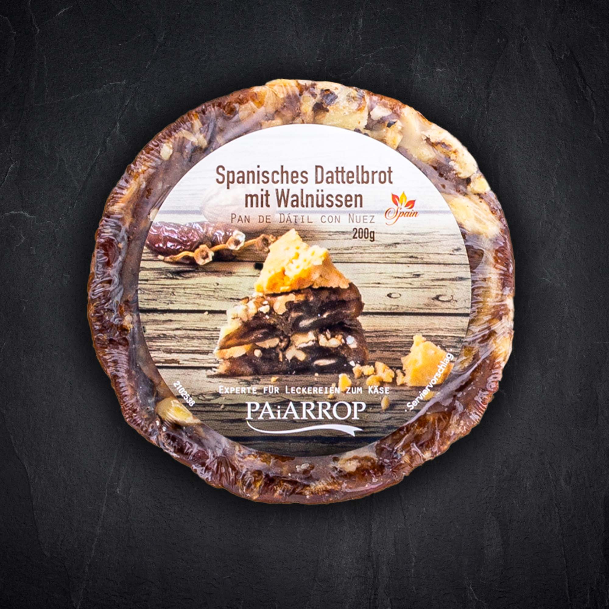 Dattelbrot mit Walnüssen