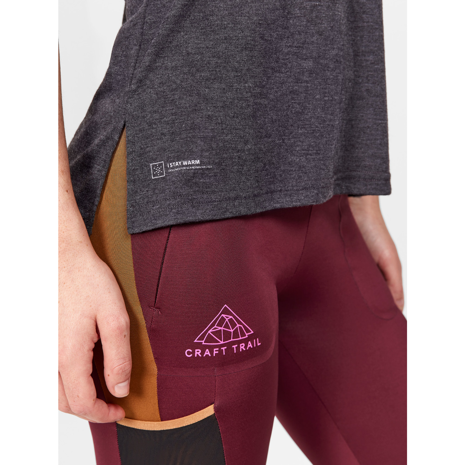 Craft Adv Trail Wool T-Shirt Dames