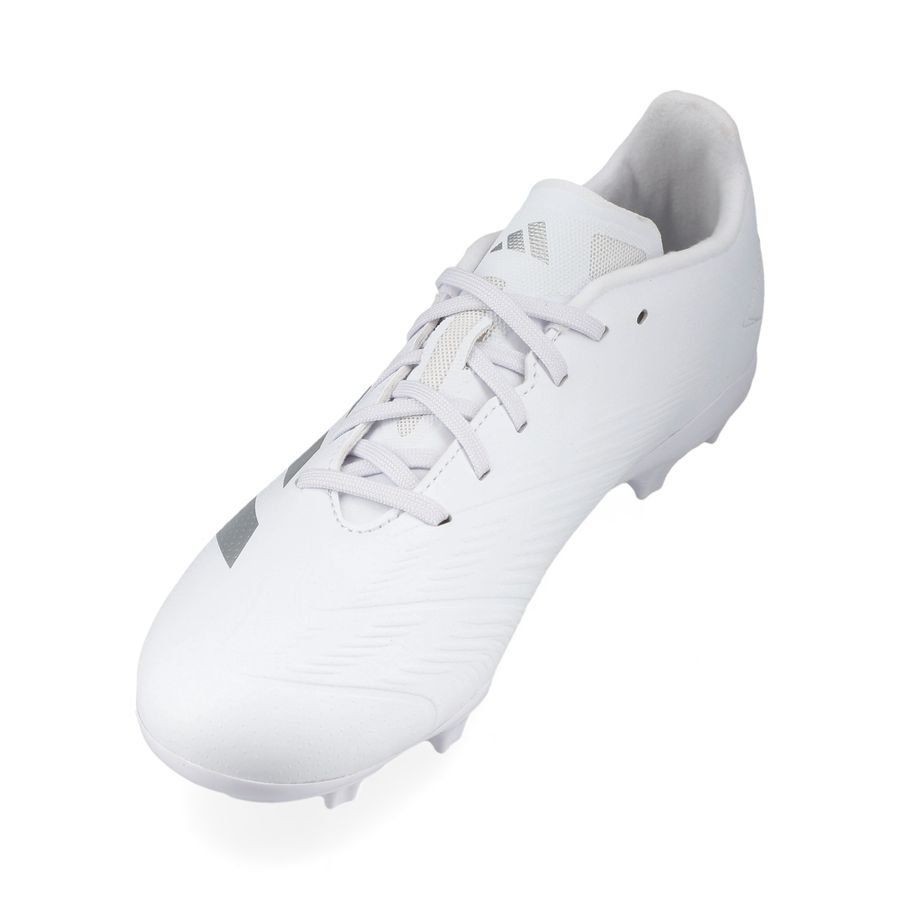 adidas Predator League FG Pearlized - Blanc/Argenté Enfant